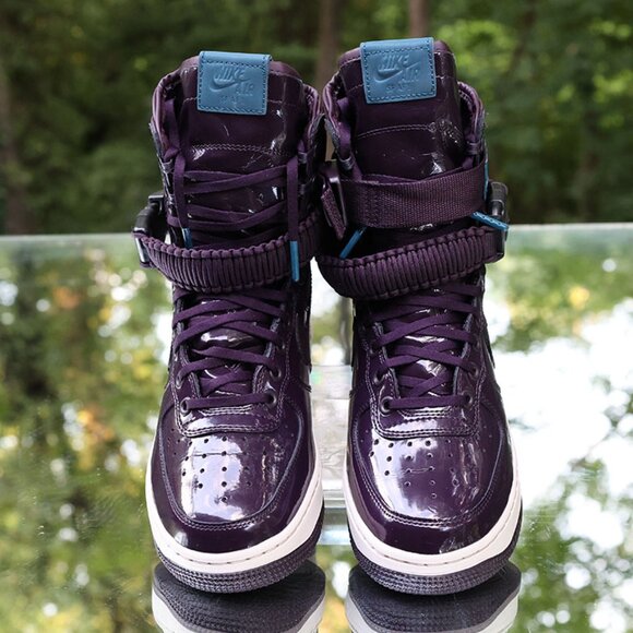 Nike SF Air Force 1 Premium Port Wine - Picture 8 of 14